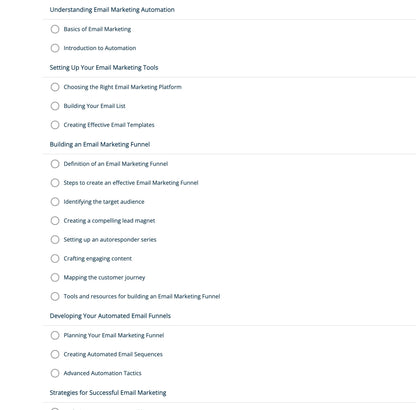 Automated Email Marketing