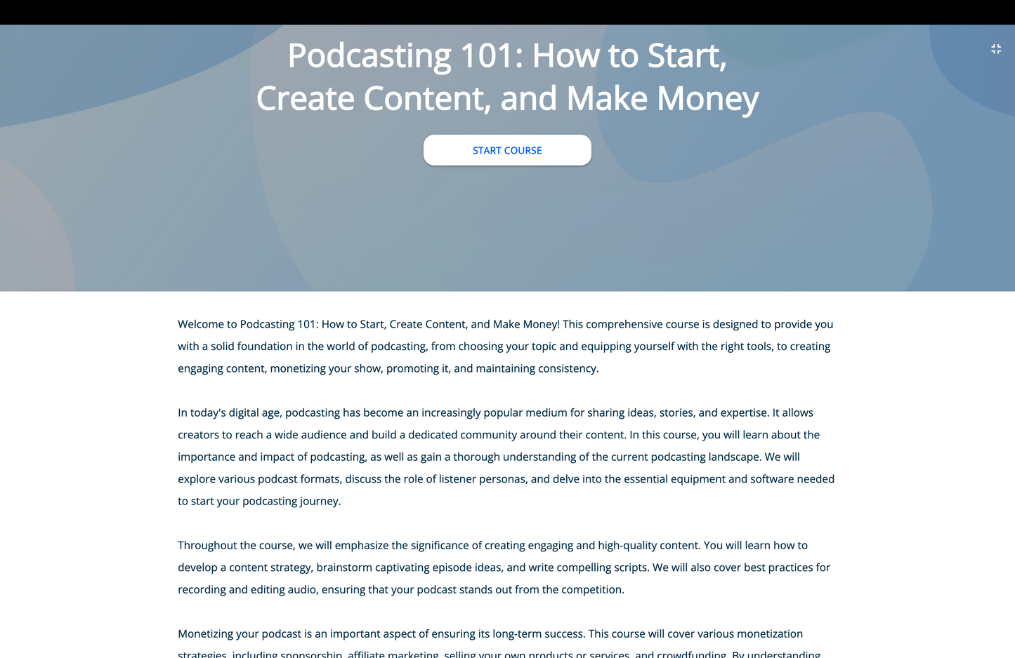 Podcasting for Beginners