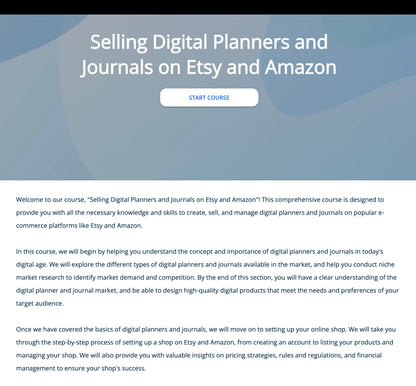 Build a Brand Around Digital Planners and Journals